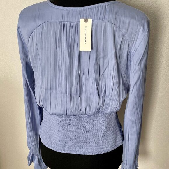NWT Anthropologie Puff Sleeved Blouse - Picture 11 of 12
